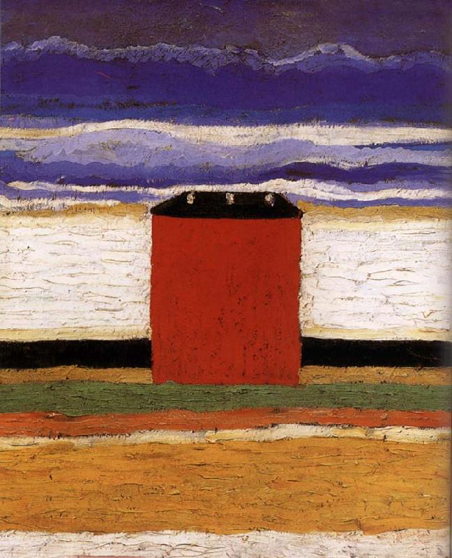 Kasimir Malevich Red House China oil painting art